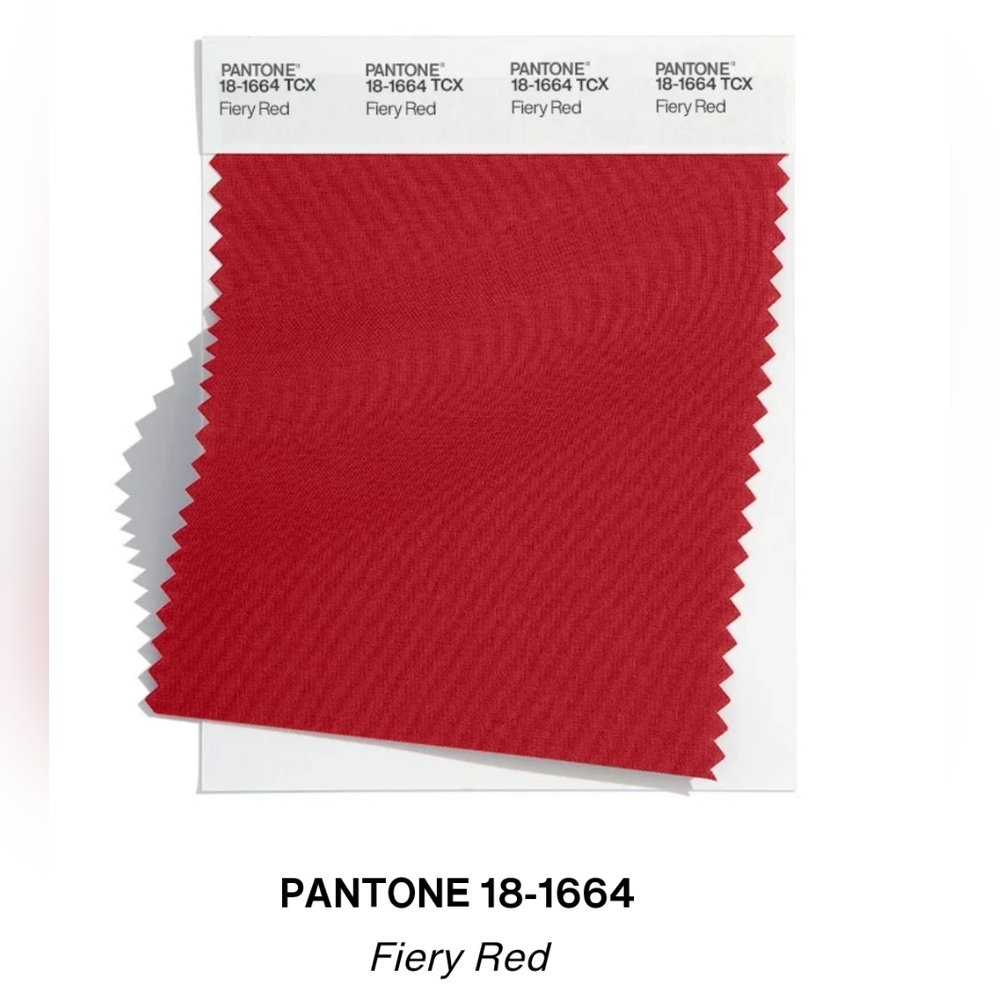 FIREY RED Color Trend Spring Summer 2023 Fashion Pantone